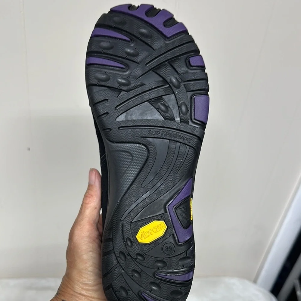 Dansko Black and Purple Athletic Shoes